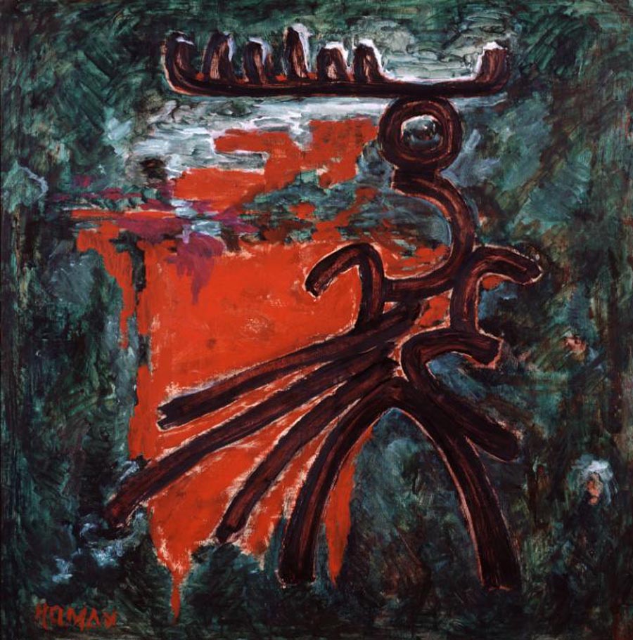 Robert Helman Candile painting